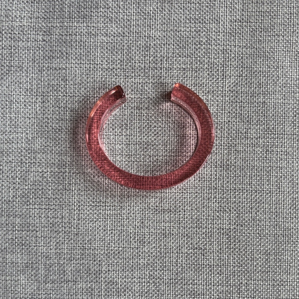 Machete Architect Cuff in Blush Peony